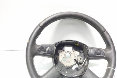 Volan piele cu comenzi, cod 8K0419091B, Audi A4 Avant (8K5, B8) (id:666196)