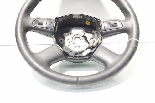 Volan piele cu comenzi, cod 8K0419091B, Audi A4 Avant (8K5, B8) (id:666196)