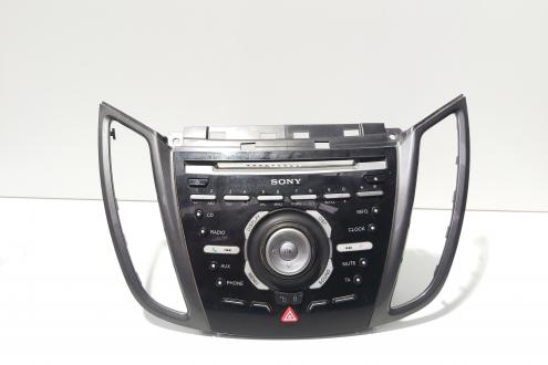 Radio CD cu butoane comenzi Sony, cod AM5T-18K811-DF37CE, AM5T-18C815-SH, Ford C-Max 2 (id:671217)