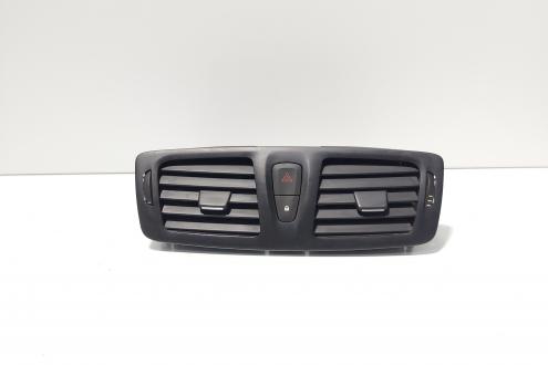 Grila aer bord centrala cu buton avarii, Renault Megane 3 Coupe (id:671409)