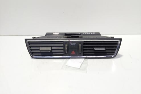 Grila aer bord centrala cu buton avarii, cod 5JA820951B, Seat Toledo 4 (KG3) (id:671008)