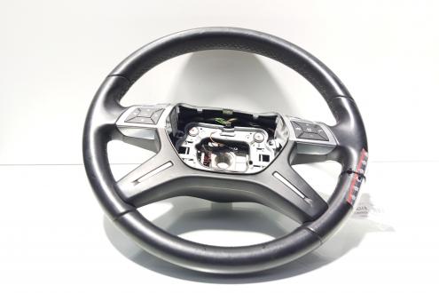 Volan piele cu comenzi, cod A2464601503, Mercedes Clasa C (W204) (id:672391)