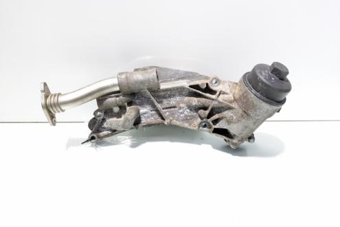 Carcasa filtru ulei cu racitor ulei, cod GM12992593, Opel Signum, 1.8 benz, Z18XER (id:672676)