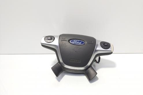Airbag volan cu comenzi, cod AM51-R042B85-BEW, Ford Focus 3 Sedan (idi:671876)