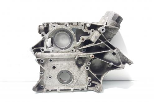 Carcasa distributie cu carcasa filtru ulei, cod 6460151102, Mercedes Clasa E (W211), 2.2 CDI, OM646821 (id:673463)