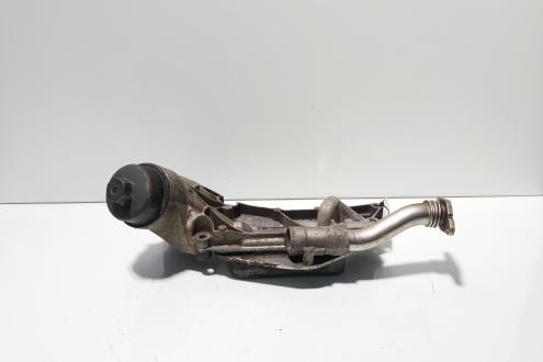 Carcasa filtru ulei cu racitor ulei, cod GM12992593, Opel Astra H Sedan, 1.8 benz, Z18XER (idi:674539)