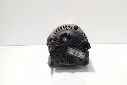 Alternator 180A Valeo, cod 021903026L, VW Touran (1T1, 1T2), 2.0 TDI, AZV (idi:673107)