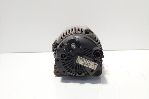 Alternator 180A Valeo, cod 03G903016A, Audi A4 (8EC, B7), 2.0 TDI, BRE (idi:675893)