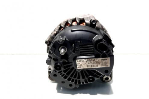 Alternator 140A, Valeo, cod 03C903025D, Skoda Yeti (5L), 1.4 TSI, CAX (idi:510323)