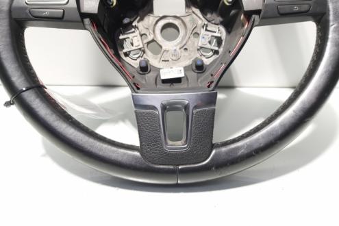 Volan piele cu comenzi, cod 3C8419091BE, Vw Passat (362) (id:677721)