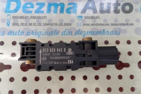 Senzor impact Audi A4 (8EC, B7), cod 8E0959643B (id:127973)