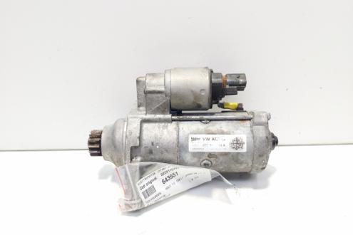 Electromotor cu Start-Stop, Valeo, cod 02Z911024A, Audi A3 Sportback (8PA) 1.6 TDI, CAY, 5 vit man (idi:643551)