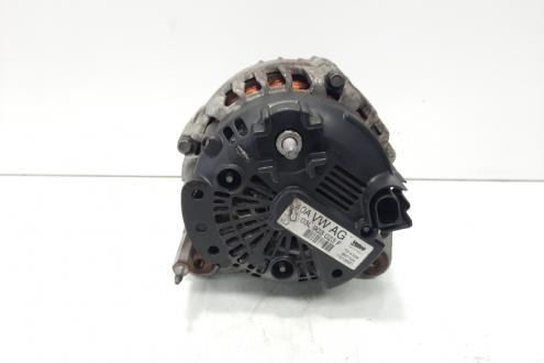 Alternator 140A Valeo, cod 03L903023F, VW Passat (3C2), 2.0 TDI, CBD (idi:614367)