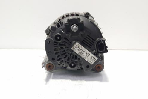Alternator 140A, Valeo, cod 06F903023C, VW Passat (3C2), 2.0 TDI, CBAB (idi:638594)