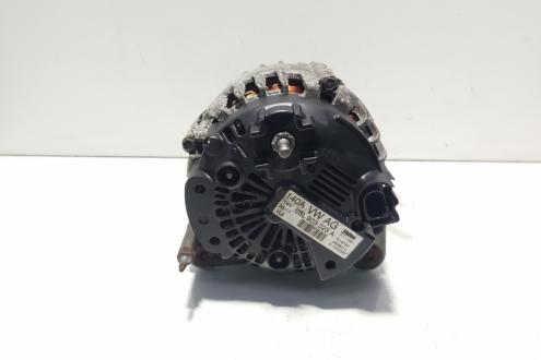 Alternator 140A Valeo, cod 03L903023A, Audi A3 Cabriolet (8P7), 1.6 TDI, CAY (idi:633463)