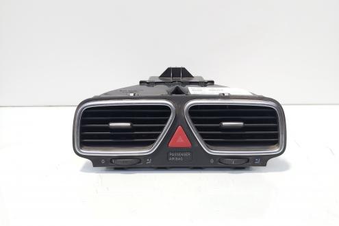 Grila aer bord centrala cu buton avarii, cod 1Q0819735C, Vw Eos (1F7, 1F8) (id:680428)