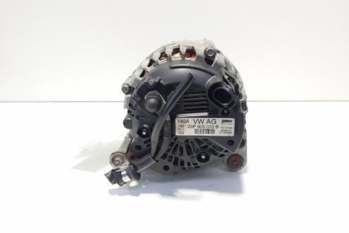 Alternator 140A. Valeo, cod 03P903023B, Skoda Fabia 2 (5J, 542), 1.2 TDI, CFW (idi:625498)