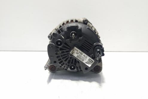Alternator 140A Valeo, cod 06F903023C, Skoda Octavia 2 Combi (1Z5) 2.0 TDI, BKD (idi:641658)