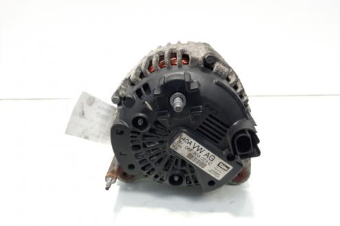 Alternator 140A Valeo, cod 06F903023C, Vw Golf 5 Plus (5M1), 2.0 TDI, BKD (idi:590643)