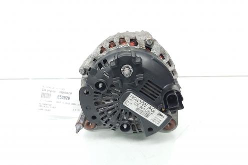 Alternator 140A Valeo, cod 03L903023F, Vw Scirocco (137), 2.0 TDI, CBD (idi:653929)