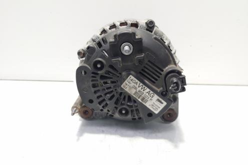 Alternator 140A Valeo, cod 03L903023F, Vw Scirocco (137) 2.0 TDI, CFG (idi:638599)