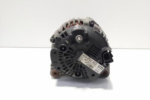 Alternator 140A, Valeo, cod 06F903023C, Vw  Golf 5 Variant (1K5) 2.0 TDI, BMM (idi:627460)