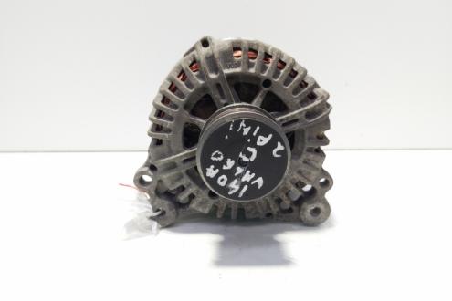 Alternator 140A, Valeo, cod 06F903023C, Vw  Golf 5 Variant (1K5) 2.0 TDI, BMM (idi:627460)