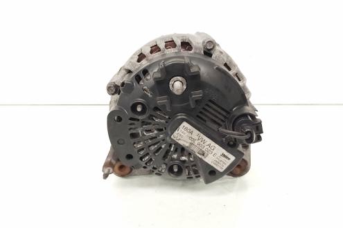 Alternator 180A Valeo, cod 03L903023E, Audi A3 Cabriolet (8P7), 2.0 TDI, CBA (idi:666920)