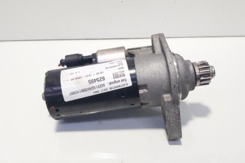 Electromotor, cod 02Z911024H, 0001153007, Skoda Fabia 2 (5J, 542), 1.2 TDI, CFW, 5 vit man (idi:625495)