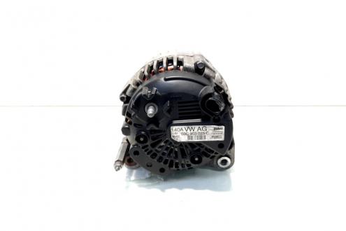 Alternator 140A, Valeo, cod 03C903023C, Skoda Superb II Combi (3T5), 1.4 TSI, CAX (idi:538922)