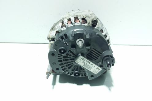 Alternator 140A Valeo, cod 03L903023F, VW Golf 6 (5K1), 2.0 TDI, CBD (idi:650826)