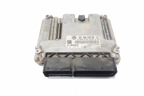 Calculator motor ECU, cod 03L906018SR, 0281030091, Vw Beetle (5C1) 2.0 TDI, CFF (idi:647011)