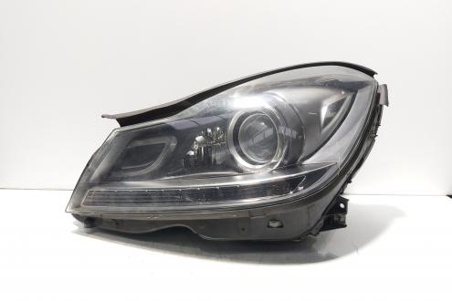 Far stanga cu lupa si xenon, cod A2048205759, Mercedes Clasa C (W204) facelift, vol pe dreapta (id:685040)