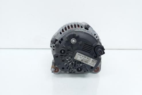 Alternator 180A Valeo, cod 021903026L, Audi A3 (8P1), 2.0 TDI, BMM (idi:661075)