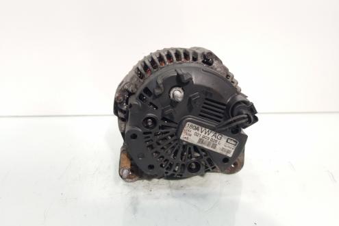 Alternator 180A Valeo, cod 021903026L, Seat Altea (5P1) 2.0 TDI, BMM (idi:686272)