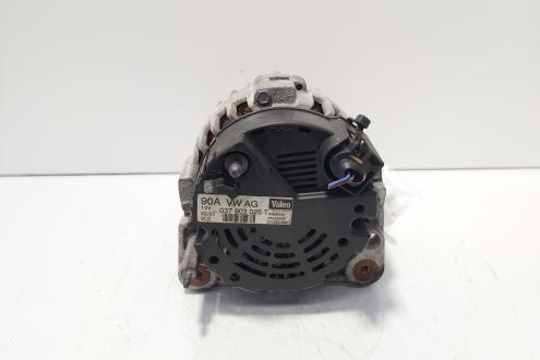Alternator 90A Valeo, cod 037903025T, Skoda Fabia 1 Sedan (6Y3), 1.4 benz, AUB (idi:684770)