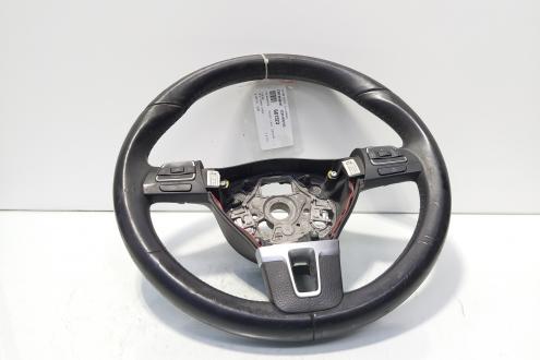 Volan piele cu comenzi, cod 3C8419091BE, Vw Passat (362) (id:687323)
