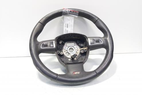 Volan piele cu padele si comenzi, cod 8P0419091, Audi Q5 (8RB) (id:688933)