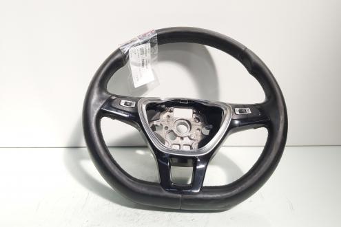 Volan piele cu comenzi, cod 5G0419091DF, Vw Golf 7 (5G) (id:689082)
