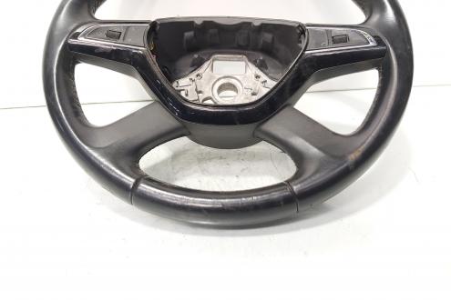 Volan piele cu comenzi, cod 5E0419091AC, Skoda Octavia 3 (5E3) (id:689111)