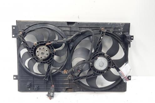 Grup electroventilatoare, cod 1J0121207M, VW Bora (1J2), 1.9 TDI, AXR (idi:689438)