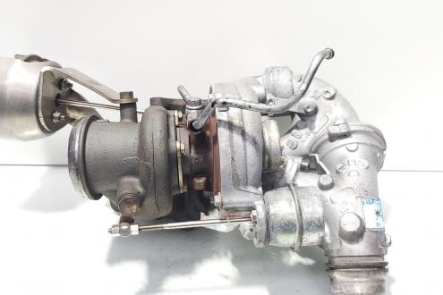 Turbosuflanta biturbo, cod A6510902880, A6510905780, Mercedes Clasa C T-Model (S204) 2.2 CDI, OM651912 (id:690343)