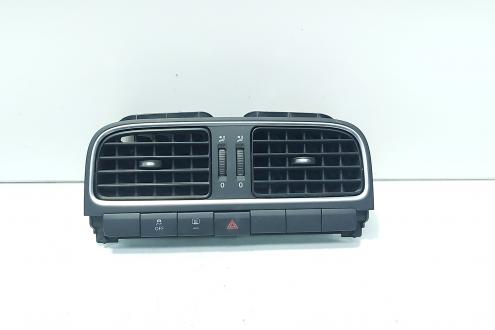 Grila aer bord centrala, cod 6R0819728, VW Polo (6R) (id:691022)
