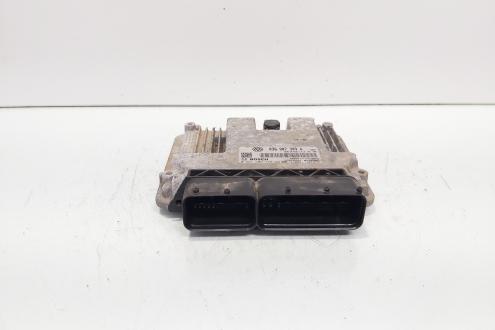 Calculator motor ECU, cod 03C907309A, 0261S05728, Vw Golf 6 Cabriolet (517) 1.4 TSI, CAX (idi:691907)