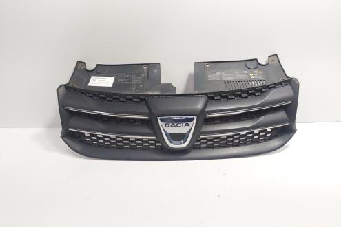 Grila bara fata centrala sus cu sigla, cod 623107634R, Dacia Sandero 2 (id:691502)