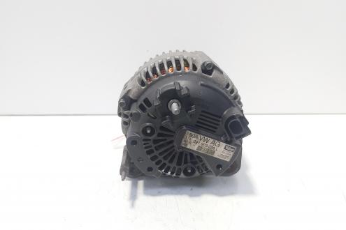 Alternator 180A Valeo, cod 021903026L, Skoda Superb II Combi (3T5) 2.0 TDI, BMP (idi:684428)