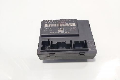 Modul usa stanga spate, cod 4F0959795F, Audi A6 (4F2, C6) (id:693313)