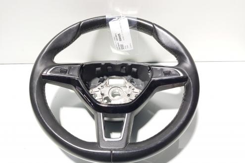 Volan piele cu comenzi, cod 3V0419091L, Skoda Superb III (3V3) (id:694428)