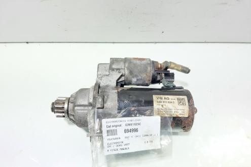 Electromotor cu Start Stop, cod 02M911024C, Vw Golf 6 (5K1) 2.0 TDI, CFF, 6 vit man (id:694996)