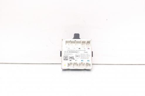 Modul usa stanga spate, cod A2059004521, Mercedes Clasa C (W205) (id:696350)